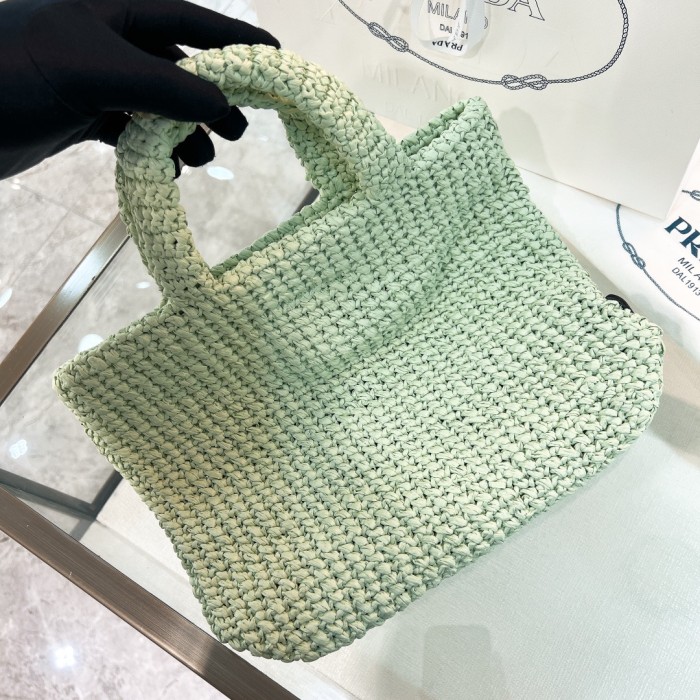 Crochet Tote Bag“24*24*8CM”-089=