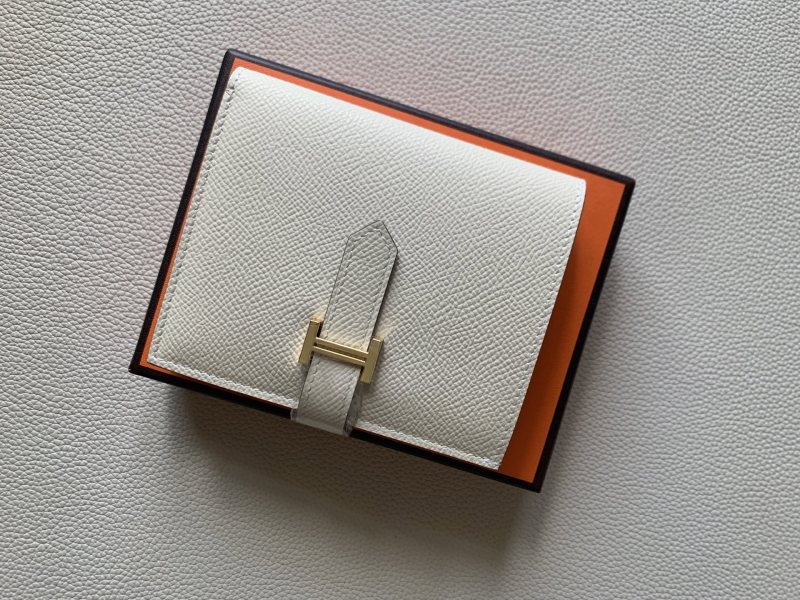 Bearn Compact Wallet Epsom Leather“10*12CM” -053=
