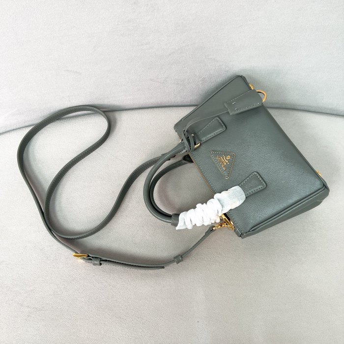 Galleria Saffiano leather mini-bag“21*12.5*8.5CM”-0011=