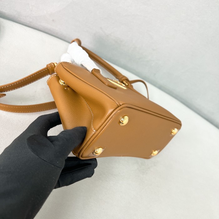 Galleria Saffiano leather mini-bag“21*12.5*8.5CM”-0011=