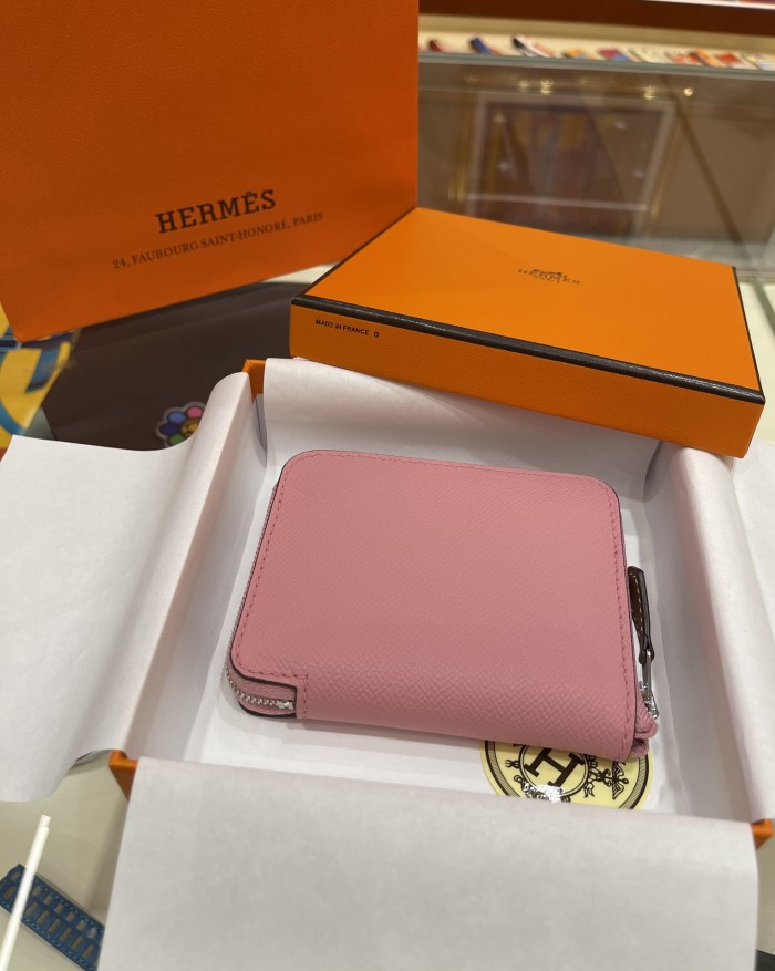 Silk'In Compact Wallet Epsom“11.5*2*9.5CM”-035=