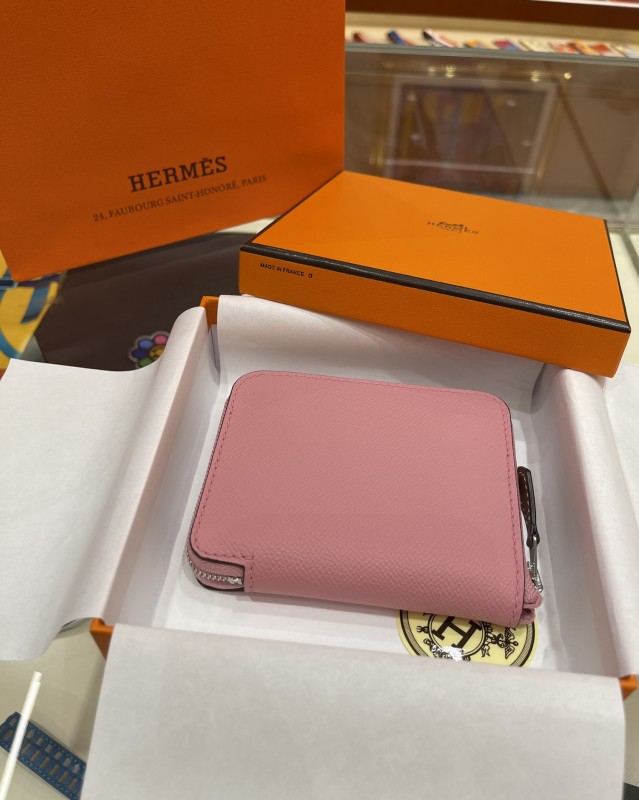 Silk'In Compact Wallet Epsom“11.5*2*9.5CM”-035=