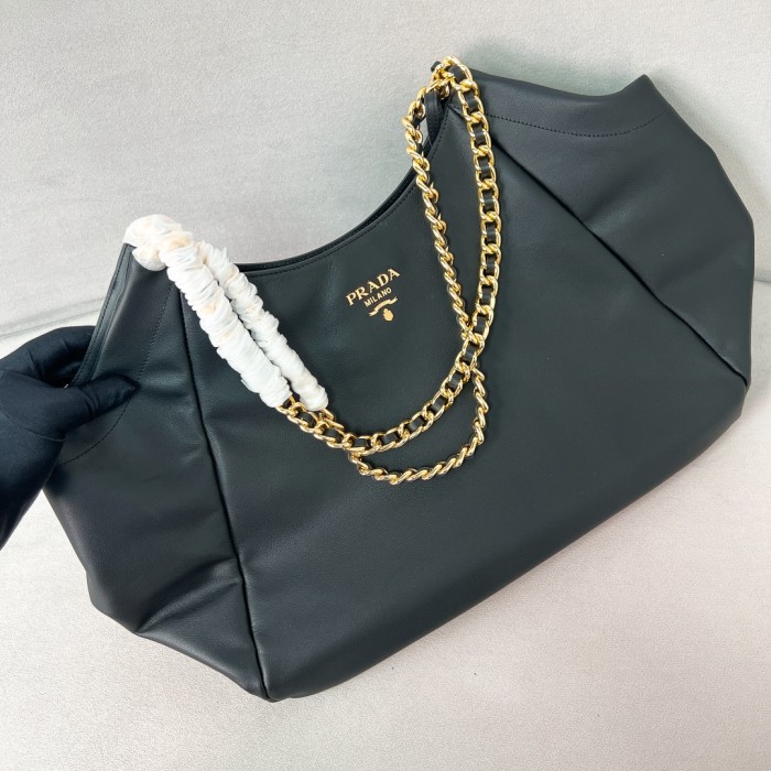 Soft Calf Chain Tote Bag“39*29*19CM”-0821=