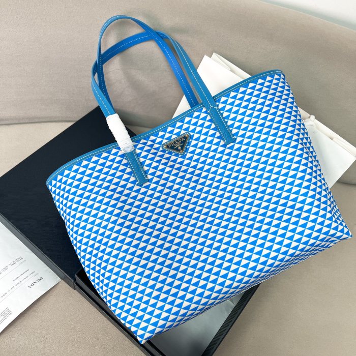 Symbole Embroidered Fabric Tote Bag “33*29*14CM”-087=