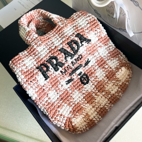 Crochet Tote Bag“24*24*8CM”-089=