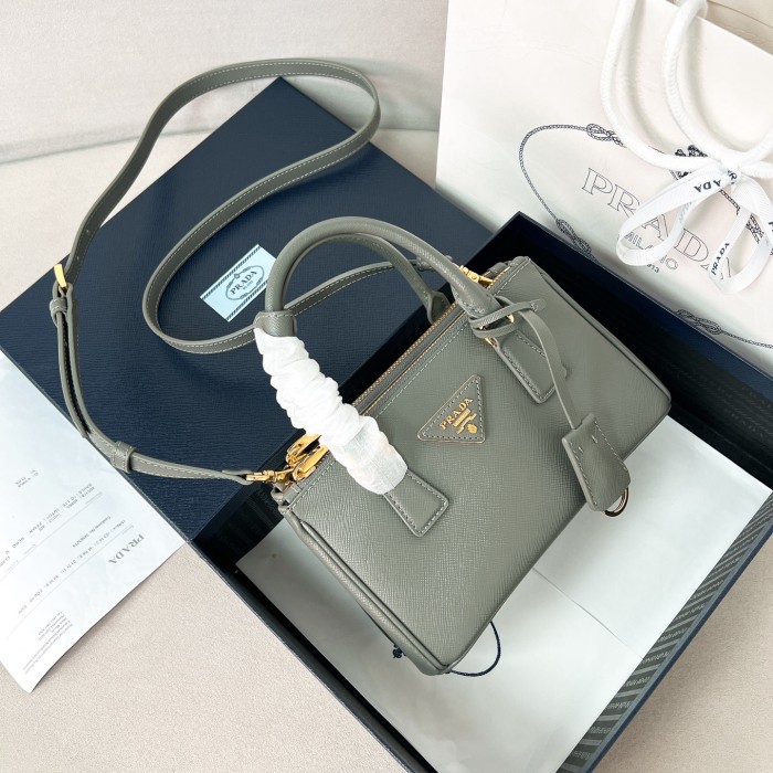 Galleria Saffiano leather mini-bag“21*12.5*8.5CM”-0011=