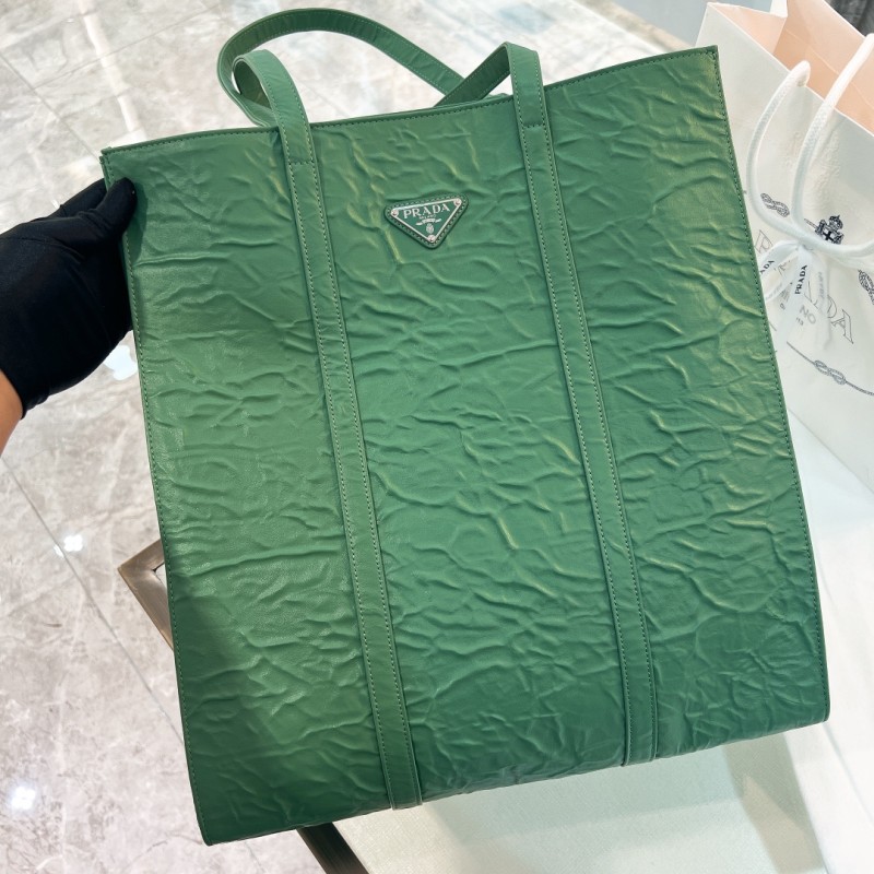 Logo-Plaque Tote Bag“39*36*13CM”-0051=