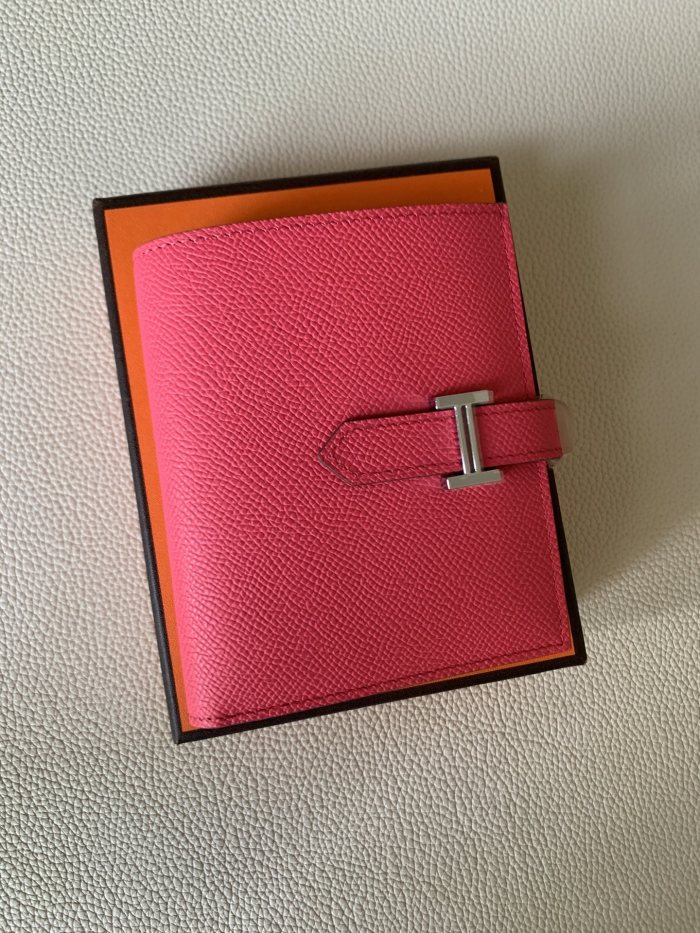 Bearn Compact Wallet Epsom Leather“10*12CM”-053=