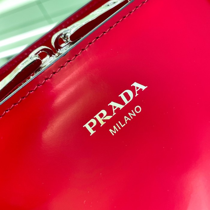 Re-Edition 1995 Brushed-Leather Handbag“30*21*8CM”-088=