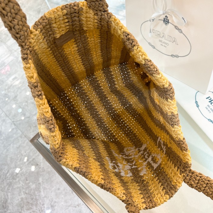 Crochet Tote Bag“40*34*15CM”-0821=