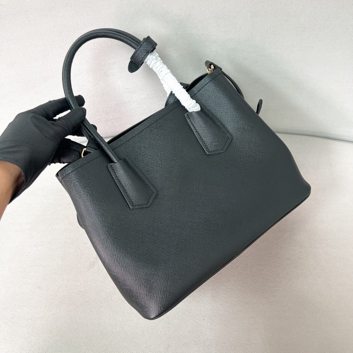 Double Saffiano leather bag“31*23*14CM”-0821=