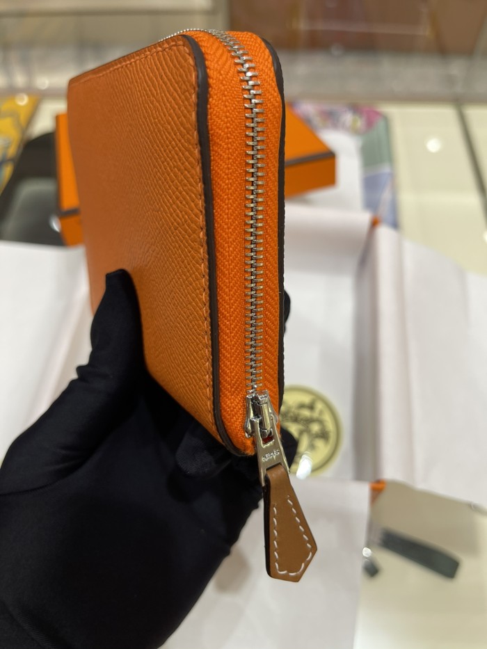 Silk'In Compact Wallet Epsom“11.5*2*9.5CM”-035=