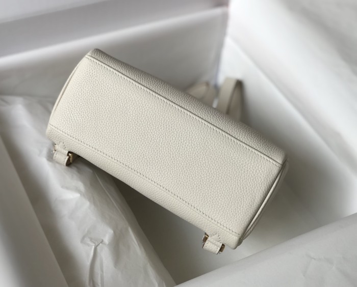 Kelly Ado“22*9*23CM”Togo Leather -0551=