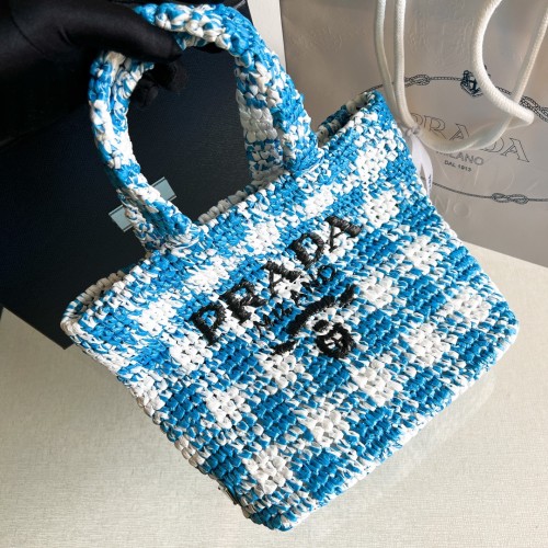 Crochet Tote Bag“24*24*8CM”-089=