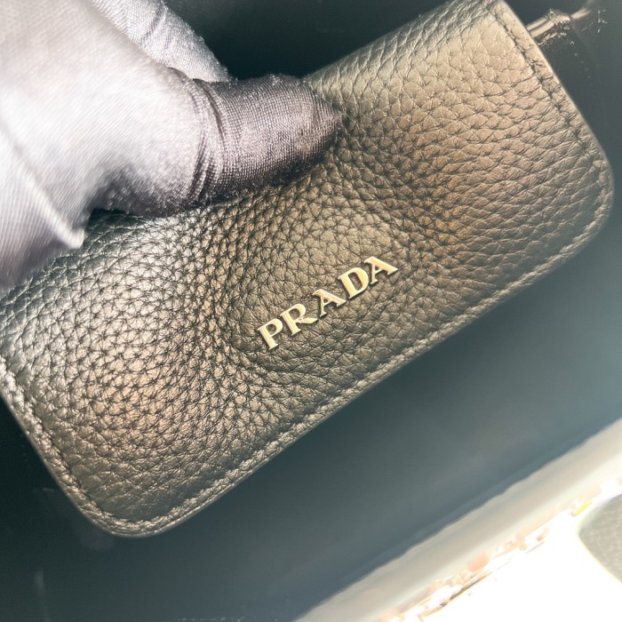 Double Saffiano Leather Bag “25*18.5*12.5CM”-0811=
