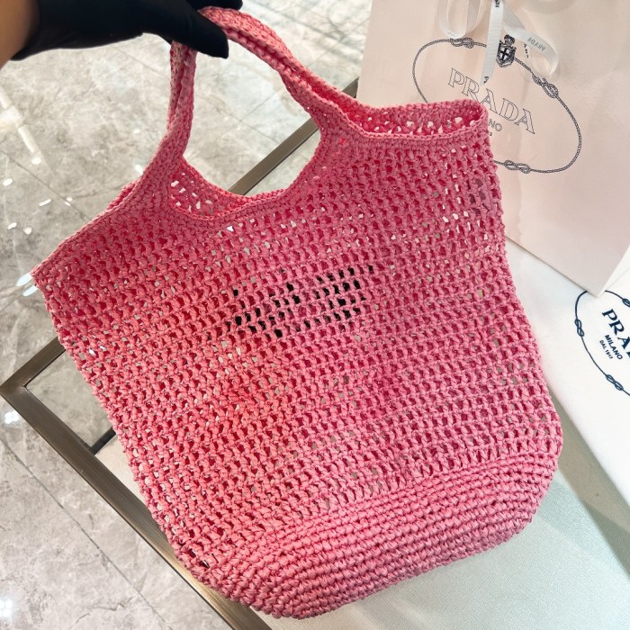 Crochet Tote Bag“51*45CM”-088=