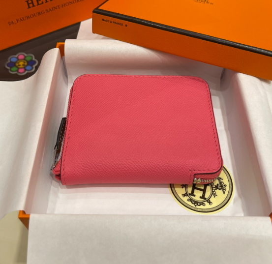 Silk'In Compact Wallet Epsom“11.5*2*9.5CM”-035=