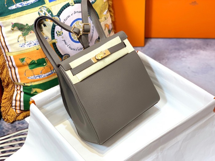 Kelly Ado“22*9*23CM”Togo Leather -0551=