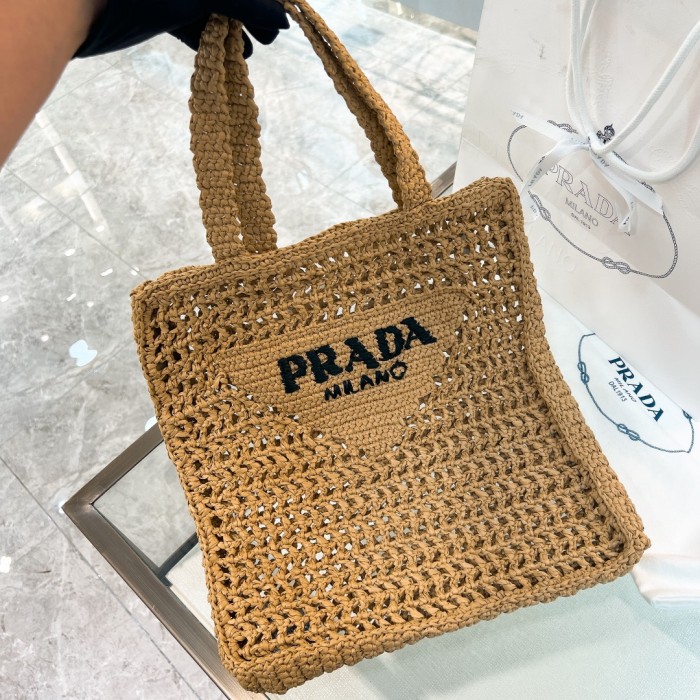 Crochet Tote Bag“38*36*3CM”-088=