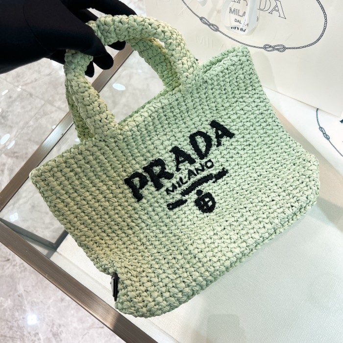 Crochet Tote Bag“24*24*8CM”-089=