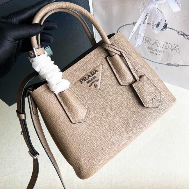 Double Saffiano Leather Bag “25*18.5*12.5CM”-0811=