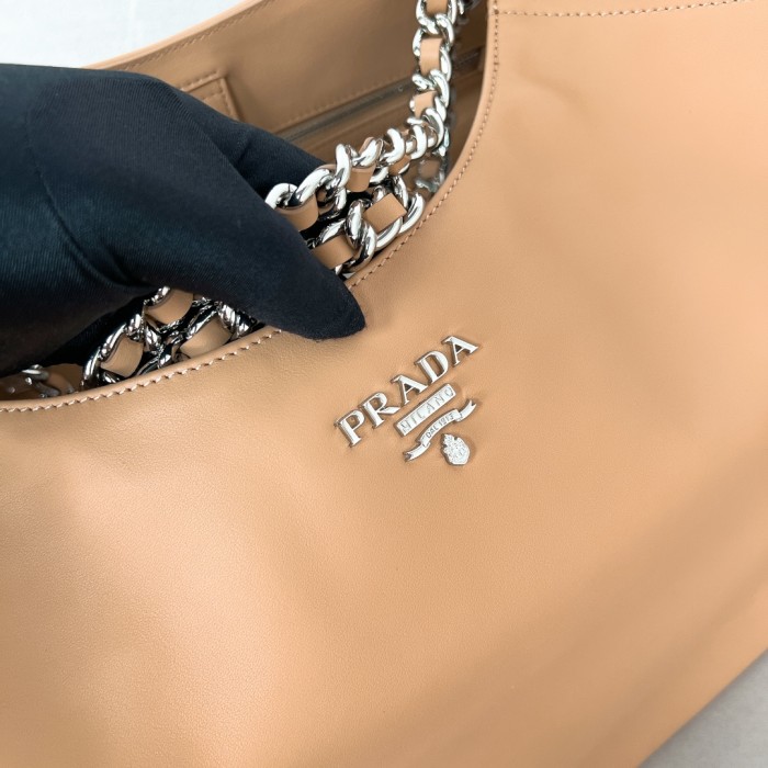 Soft Calf Chain Tote Bag“39*29*19CM”-0821=