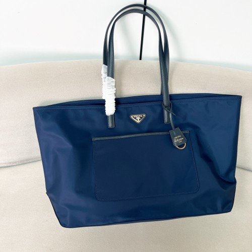 Re-Edition 1978 Large Re-Nylon And Saffiano Leather Tote Bag“43*31*15CM”-087=