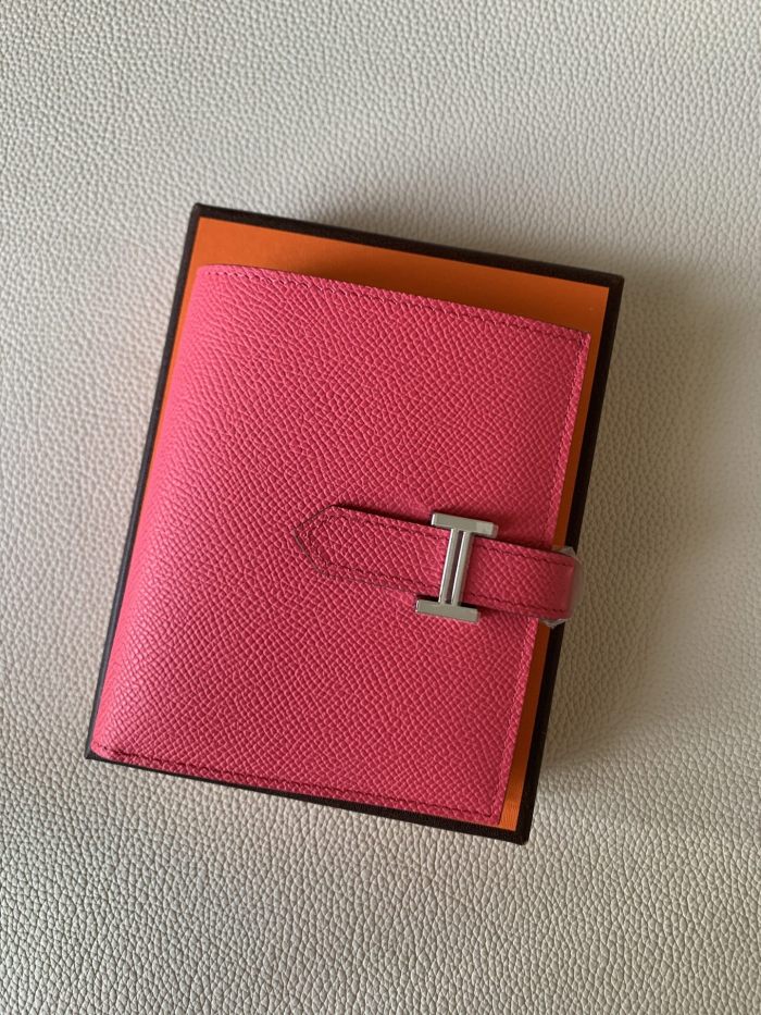 Bearn Compact Wallet Epsom Leather“10*12CM”-053=