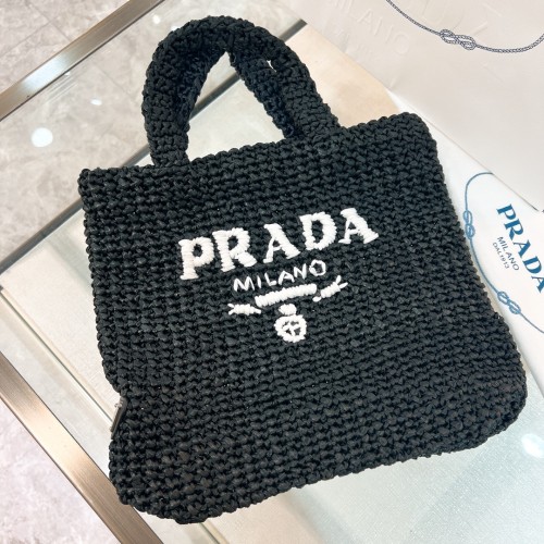 Crochet Tote Bag“24*24*8CM”-089=