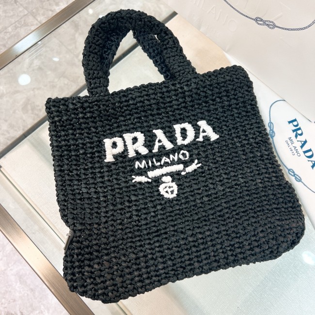 Crochet Tote Bag“24*24*8CM”-089=