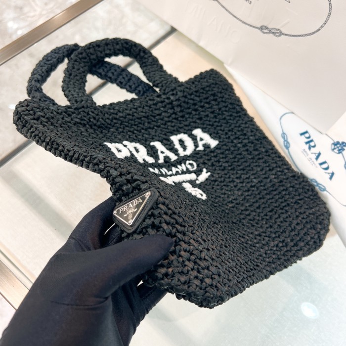 Crochet Tote Bag“24*24*8CM”-089=