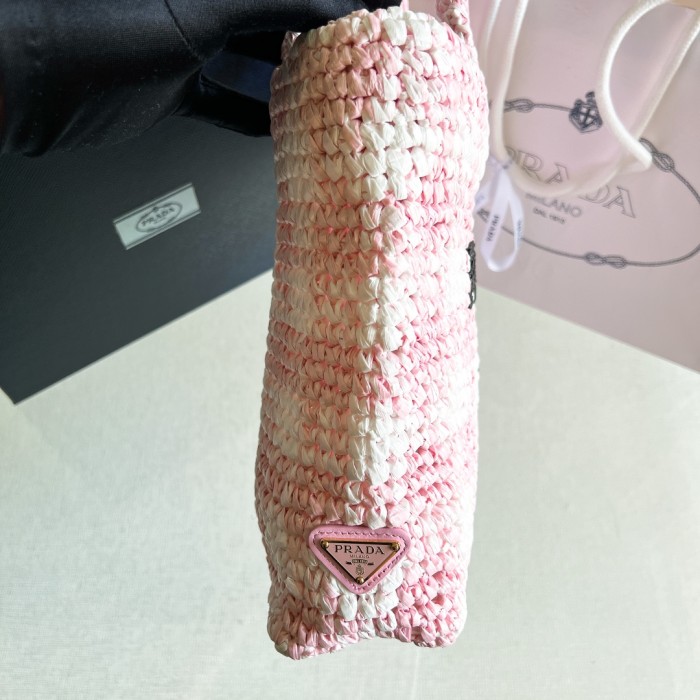 Crochet Tote Bag“24*24*8CM”-089=