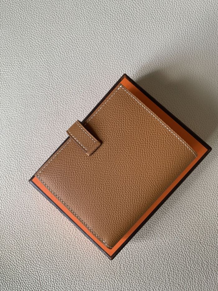 Bearn Compact Wallet Epsom Leather“10*12CM”-053=