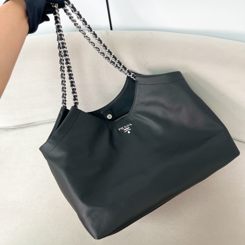 Soft Calf Chain Tote Bag“39*29*19CM”-0821=