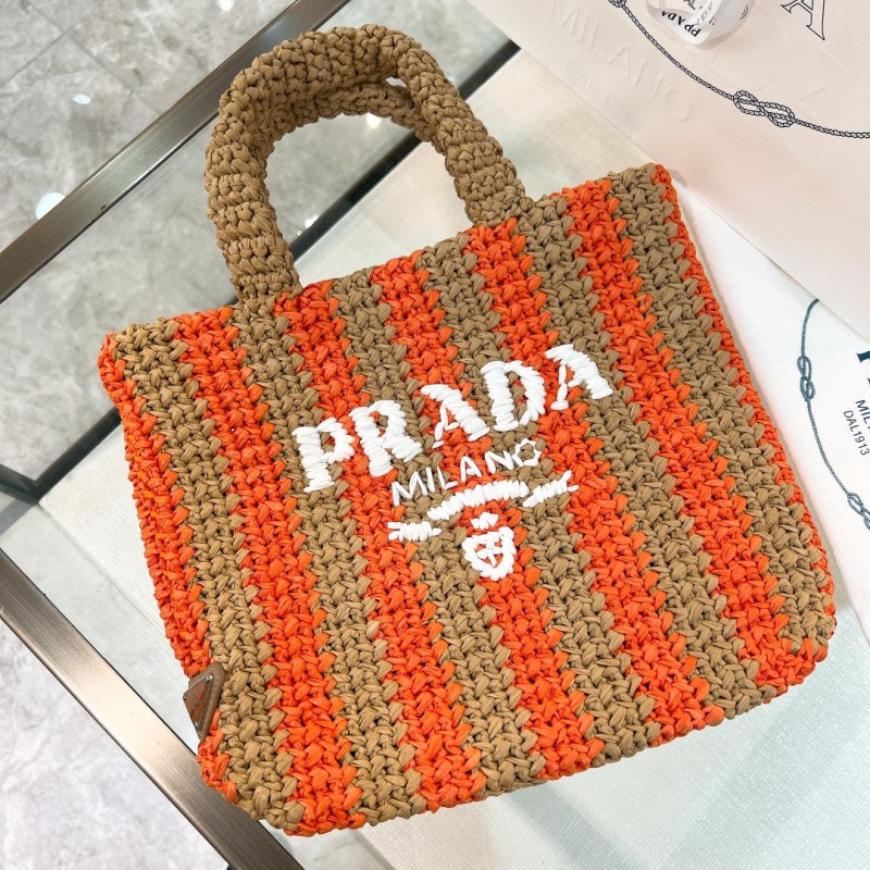 Crochet Tote Bag“24*24*8CM”-089=