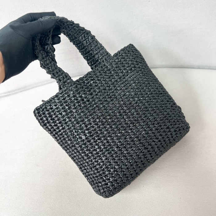 Crochet Tote Bag“24*24*8CM”-089=