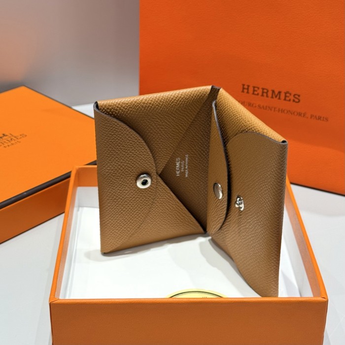 Calvi Duo Card Holder Epsom“10.5*7*1.3CM”-004=