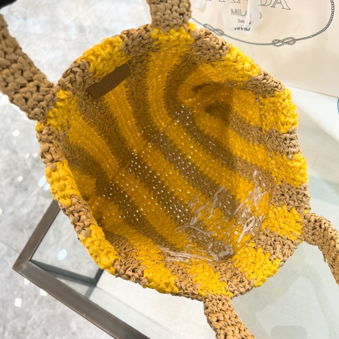 Crochet Tote Bag“24*24*8CM”-089=