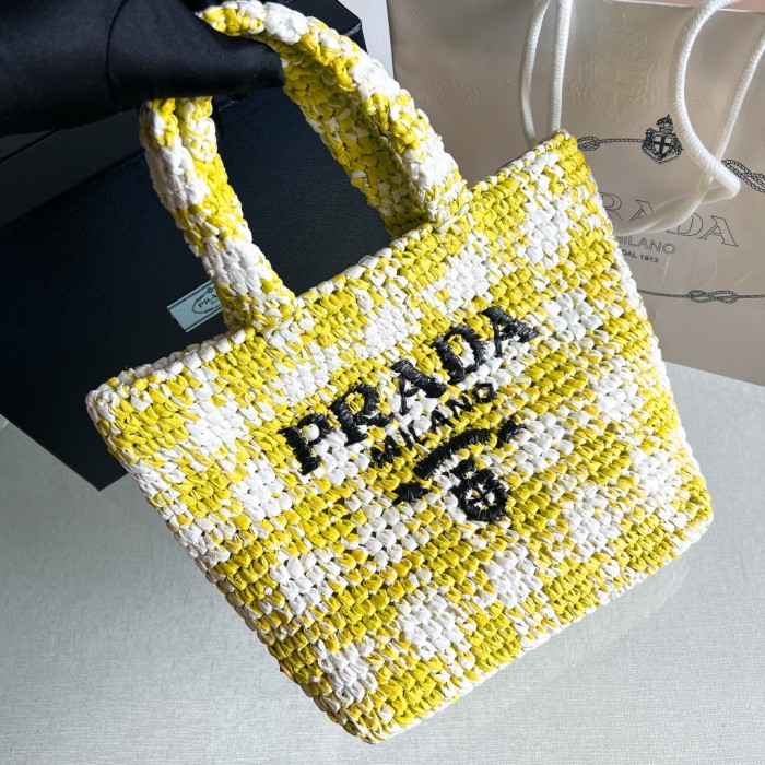 Crochet Tote Bag“24*24*8CM”-089=