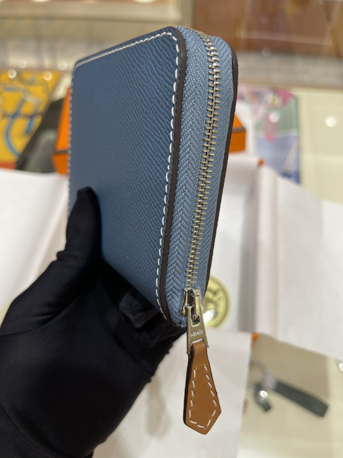 Silk'In Compact Wallet Epsom“11.5*2*9.5CM”-035=