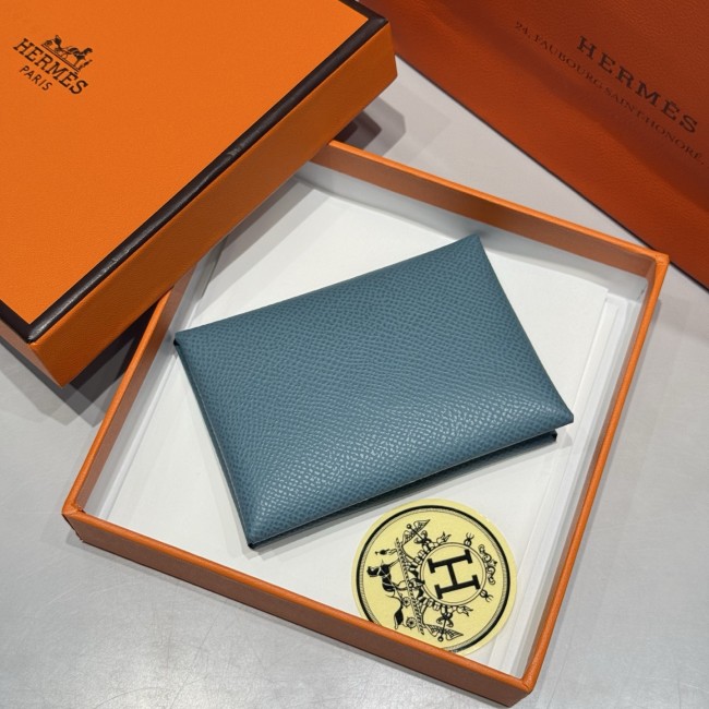 Calvi Duo Card Holder Epsom“10.5*7*1.3CM”-004=