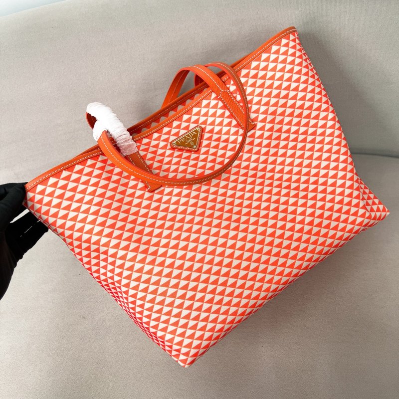 Symbole Embroidered Fabric Tote Bag “33*29*14CM”-087=