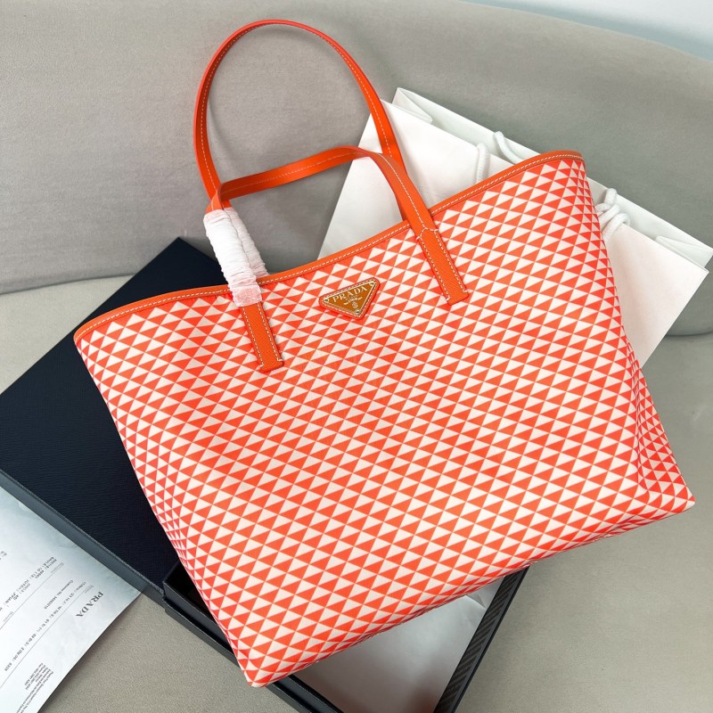 Symbole Embroidered Fabric Tote Bag “33*29*14CM”-087=