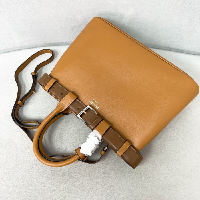 Buckle Calfskin Drawstring Handbag“37.5*27.5*14CM”-0841=