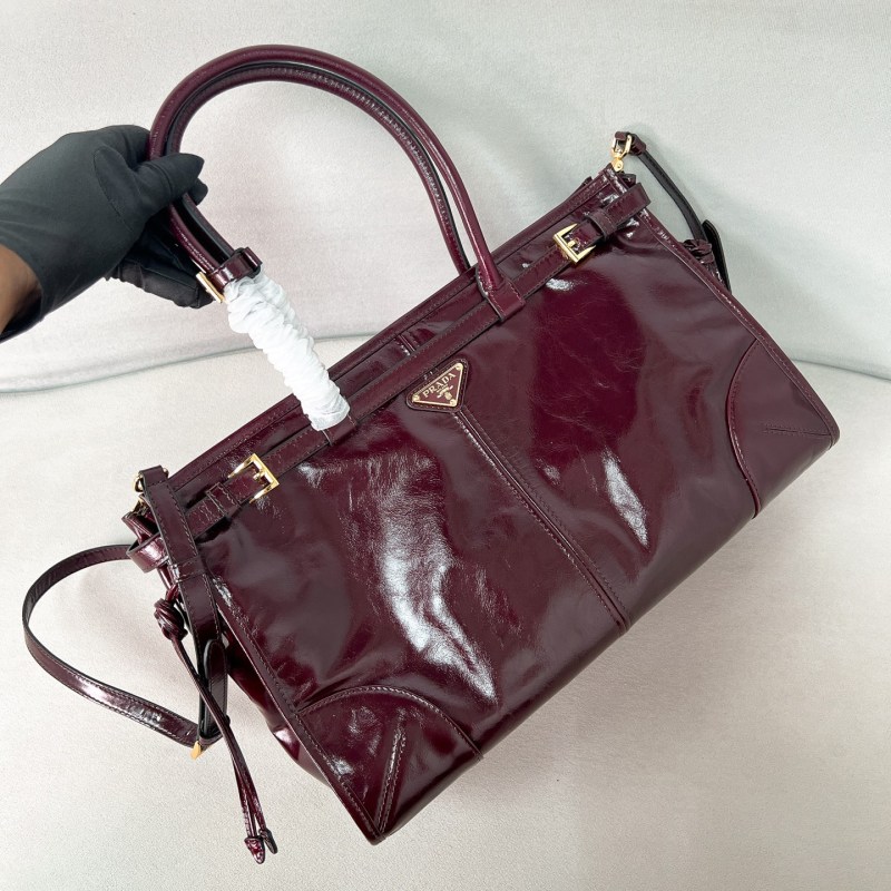 Bonnie large leather handbag“38*30*12CM”-0821=