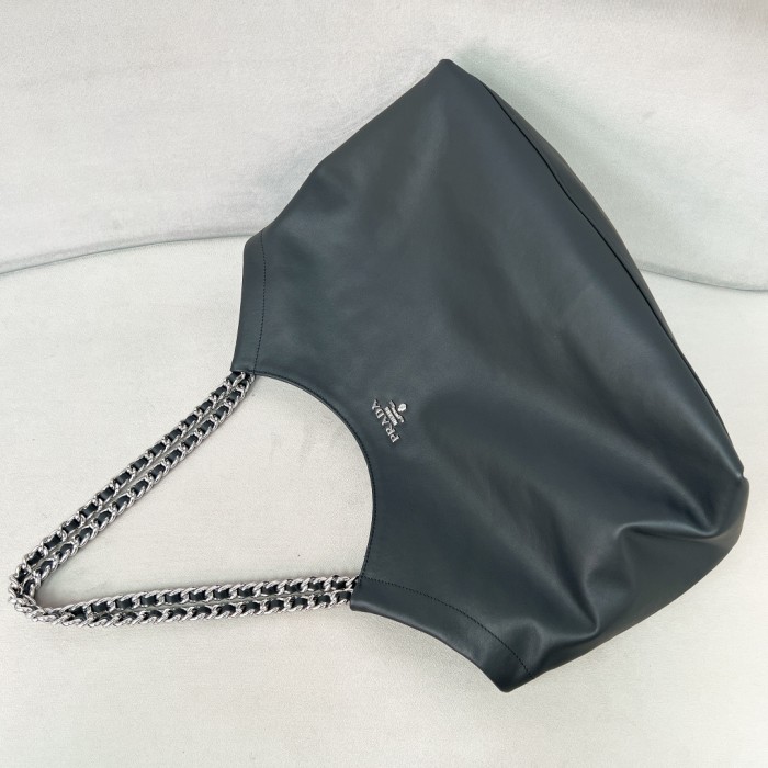 Soft Calf Chain Tote Bag“39*29*19CM”-0821=