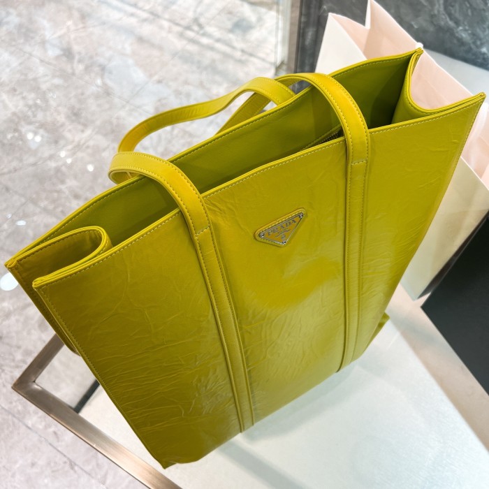 Logo-Plaque Tote Bag“39*36*13CM”-0051=