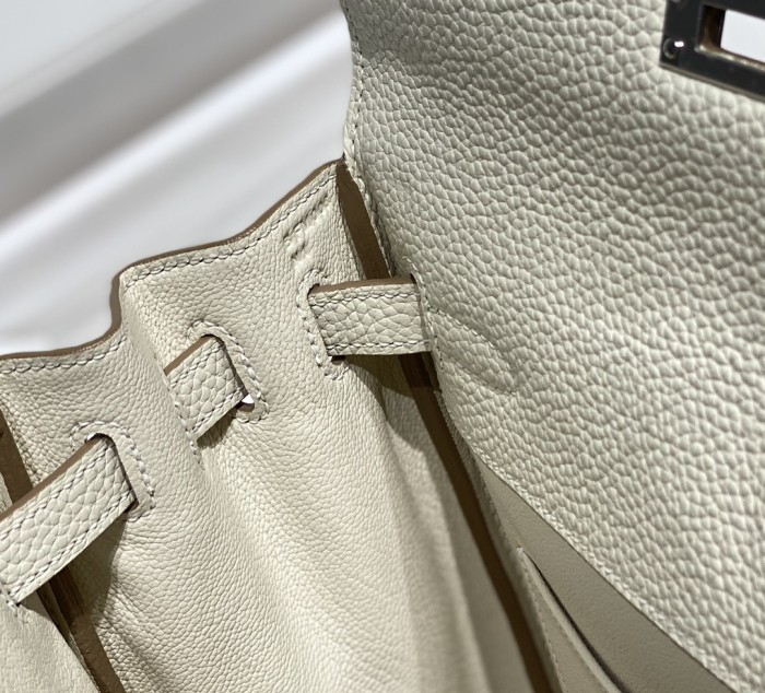 Kelly Ado“22*9*23CM”Togo Leather -0551=