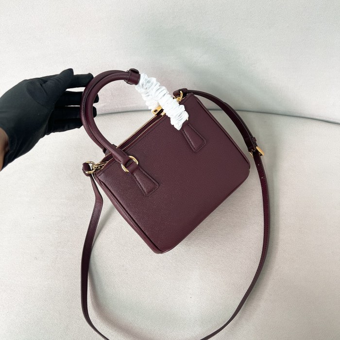 Galleria Saffiano Leather Bag“20×14.5×9.5CM”-0011=