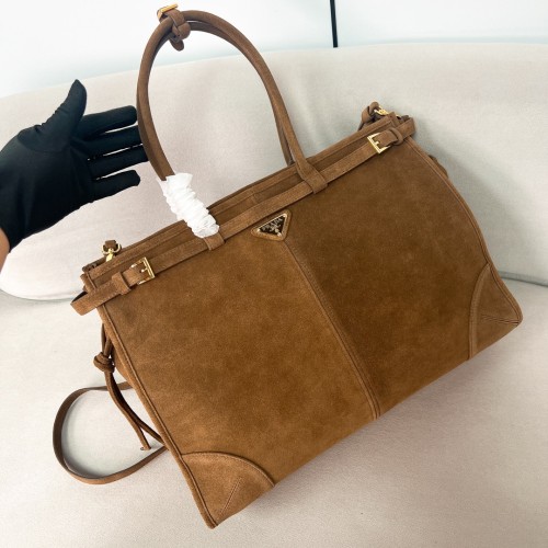 Bonnie Extra Large Suede Handbag“42*30*12CM”-0831=